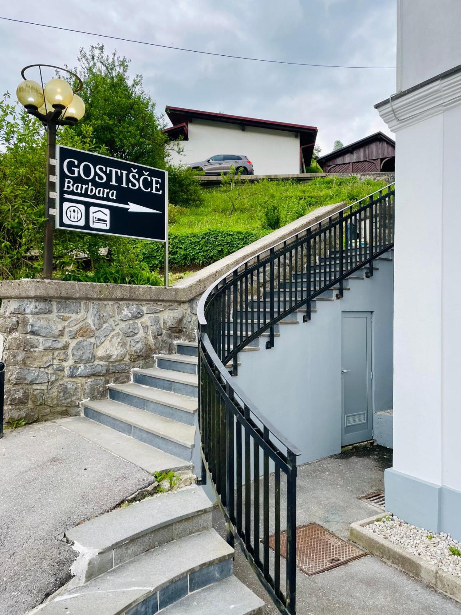 伊德里亚 Gostisce Barbara酒店 外观 照片