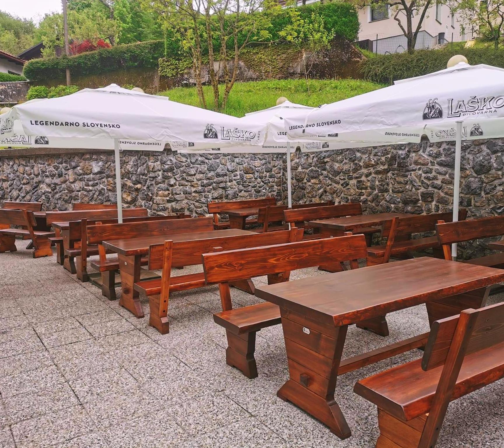 伊德里亚 Gostisce Barbara酒店 外观 照片